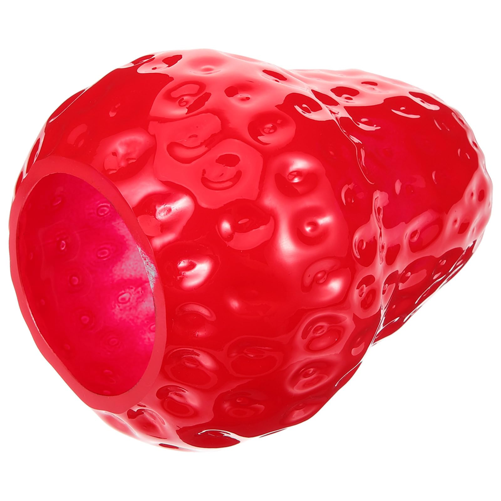 Vase décoratif moderne en forme de fraise pour un cadeau de maison original