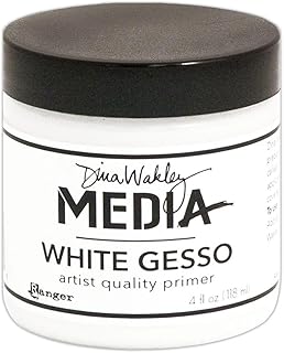 Ranger Dina Wakley Media Gesso 4oz Jar, White