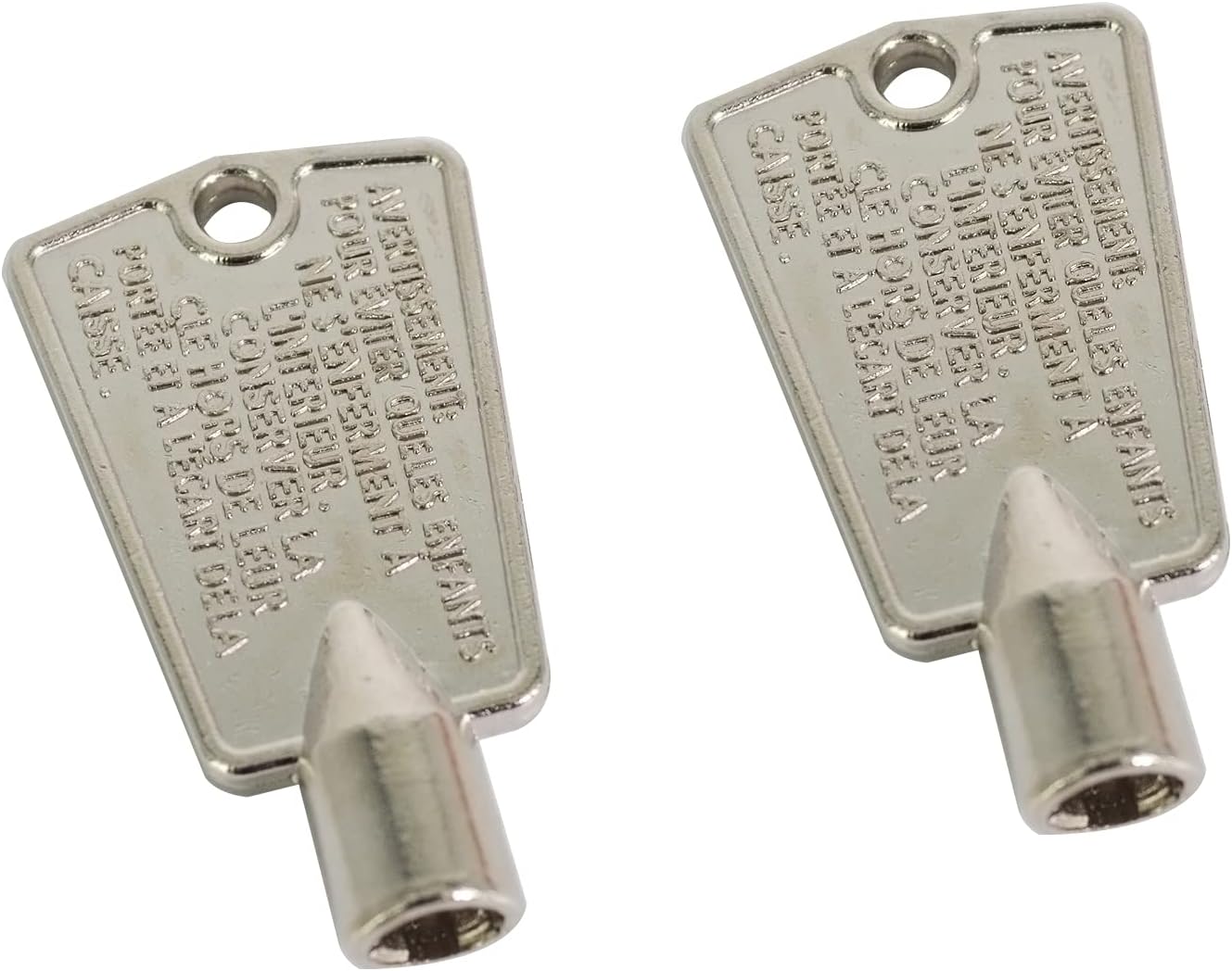 216702900 Freezer Door Key Replacement for Kenmore Freezer Keys Metal Frigidaire AP4071414 PS2061565 AP2113733 AP4301346 PS1991481 06599905 08037402 12849（2PCS)