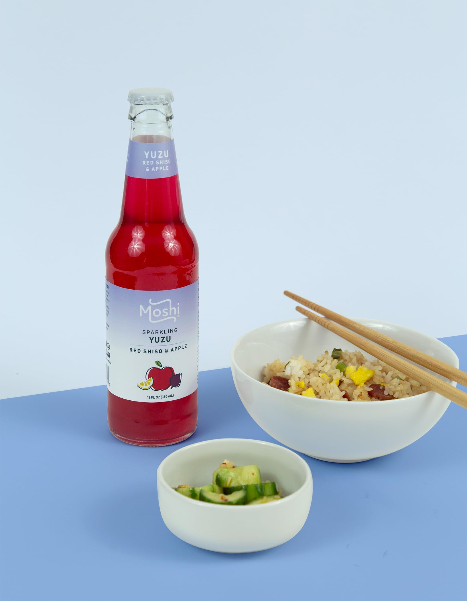 Amazon.com : Moshi Sparkling Drinks - Red Shiso & Apple Yuzu (12