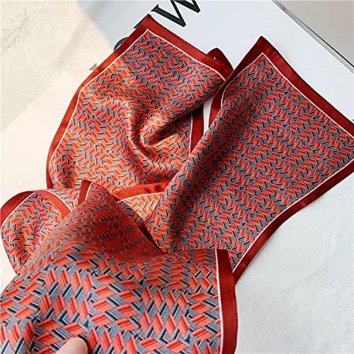 MEISEE 100% Mulberry Silk Scarf for Women 59”*6.3” Long Headscarf Neck Scarf Hair Wraps and Shawls with Gift Packed - Image 5