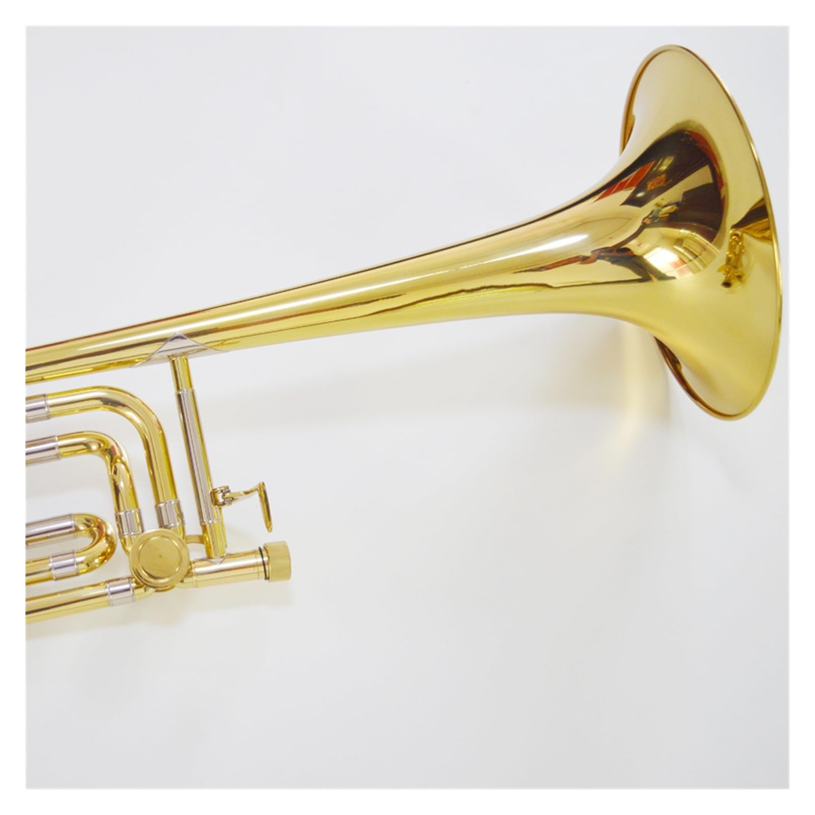 Puzon Puzon tenorowy B dur instrument dęty blaszany miedź odpowiedni dla początkujących