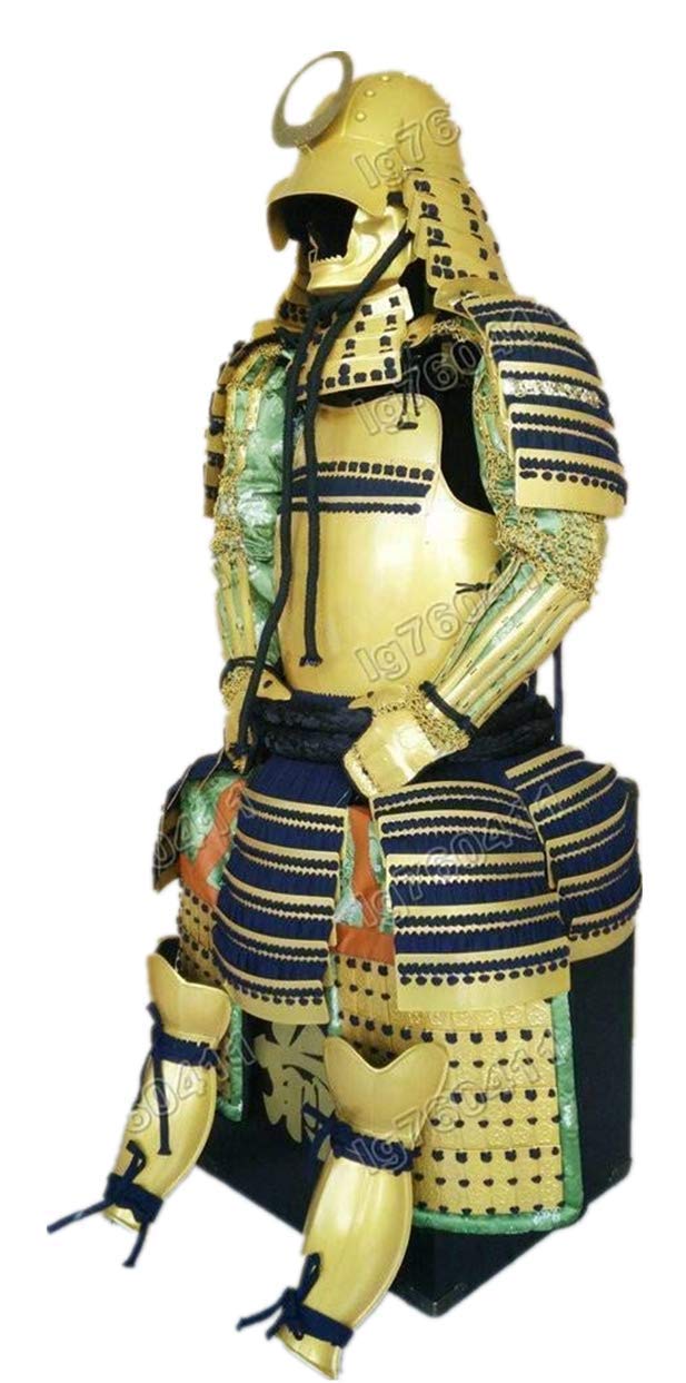 Amazon.co.jp: 身につけられる甲冑スーツ鎧 武士 鉄徳川家康ゴールデン