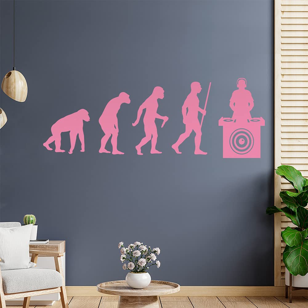 DJ Music Bass Evolution Wall Sticker