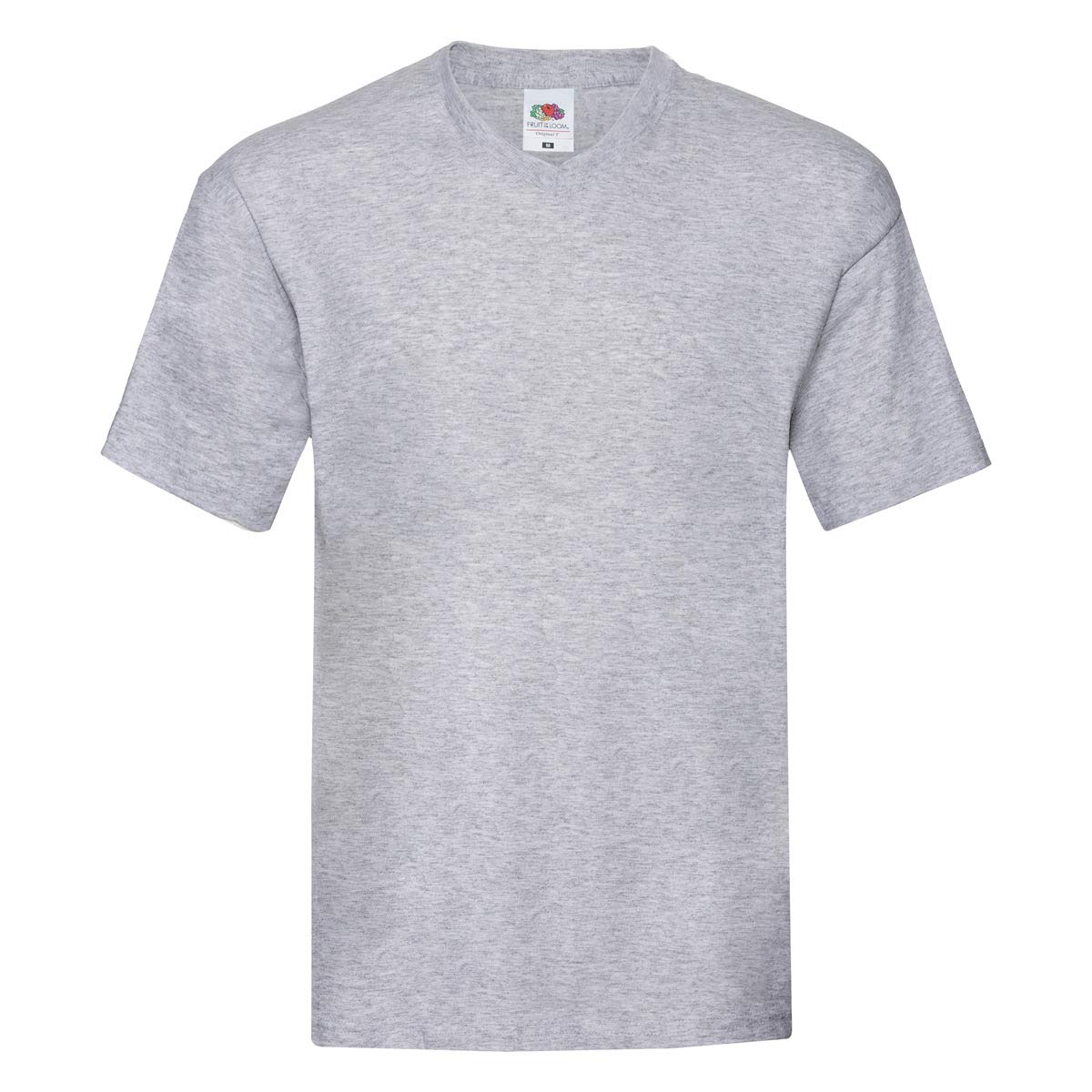 Fruit of the Loom Men's Valueweight T-Shirt - Grey - 2XL