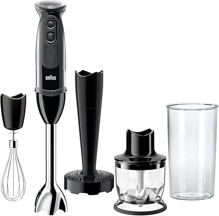 Braun Multiquick 5 Vario Hand Blender (SS Blending Shaft+1.5C Chopper+