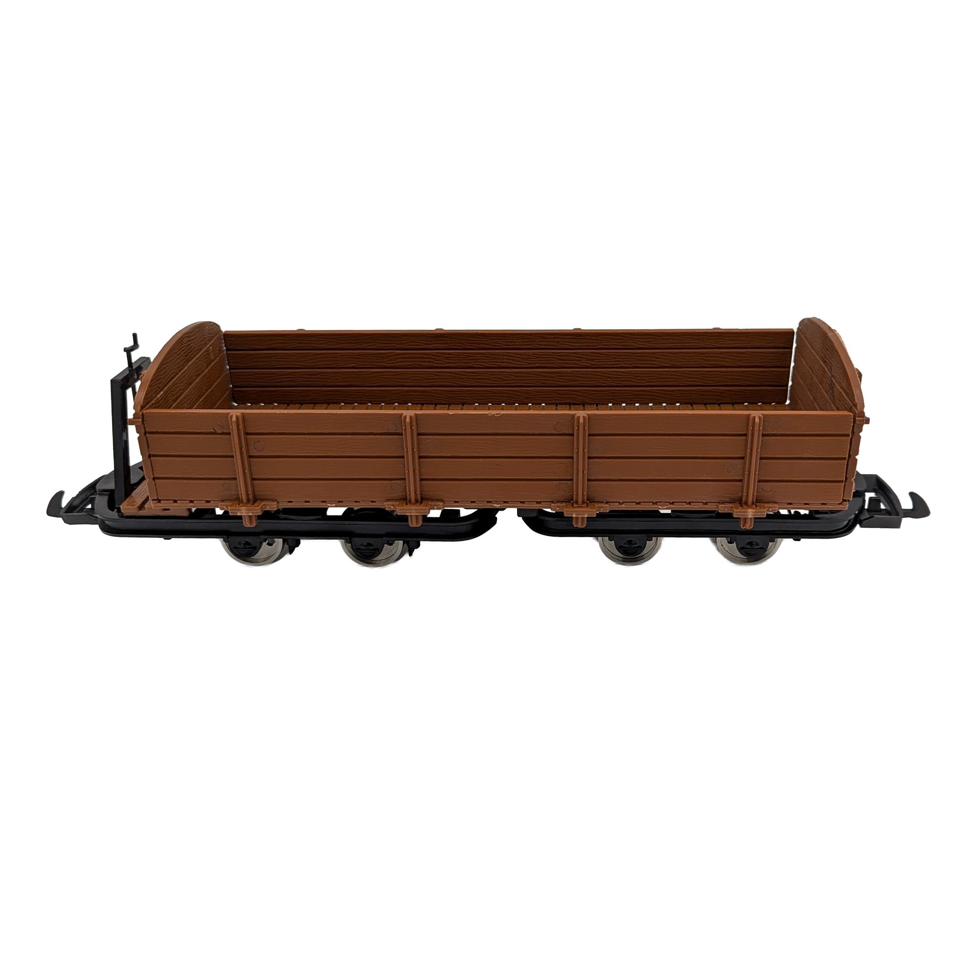 Feldbahn-Niederbordwagen braun - Selbstbauwagen/Bausatzwagen - Gartenbahn Spur G