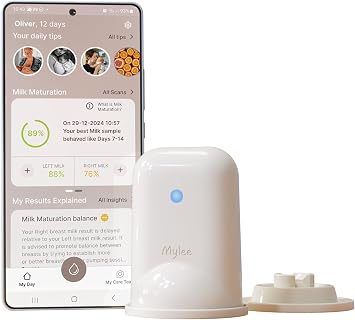 MyLee Smart Breastfeeding Monitor, MyLee Milk Supply Tracking System with App