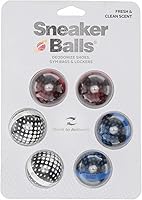Vista 43 de Sof Sole Sneaker Balls - Bolas desodorizantes para zapatos, bolsas de gimnasio y casilleros, 1 par, Soccer