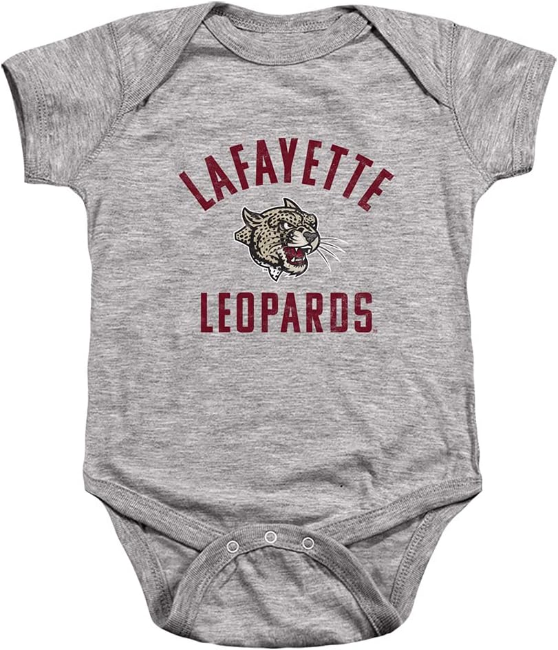 Lafayette College Official Leopards Logo Unisex Infant Snap Suit for Baby