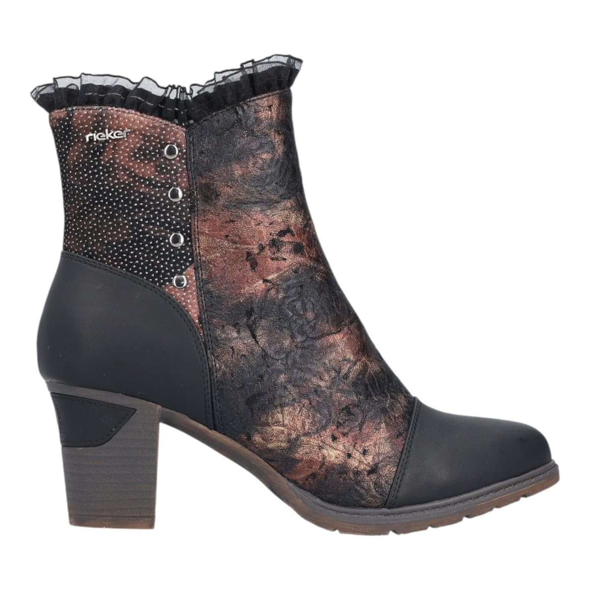 Rieker Women's 96064 Ankle Boots, Multicoloured 90, 3.5 UK