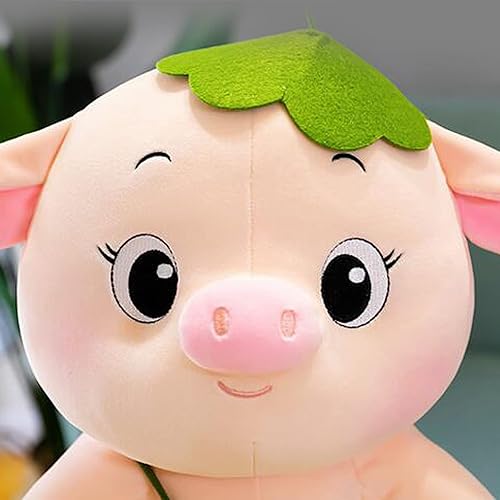 Miniatura 5 de Ruzucoda Peluches de cerdo de peluche juguetes suaves rosa 9 pulgadas