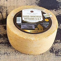 Queso Manchego Artesano D.O.P. Curado Fuente Lázaro Santa Mª del Campo Rus 3 Kg