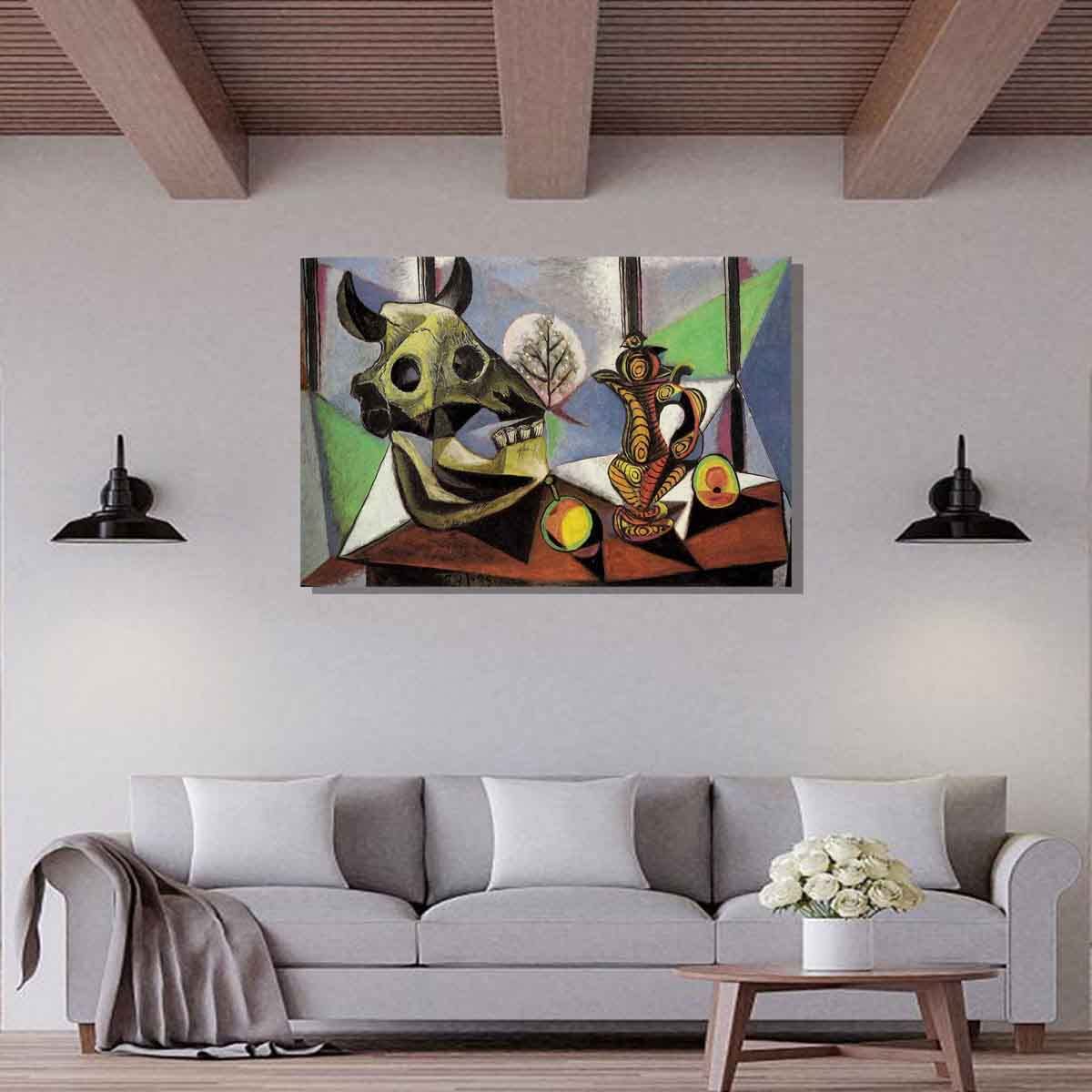 Amazon.com: Canvas Wall Art Pablo Picasso,1939 Nature morte,Canvas