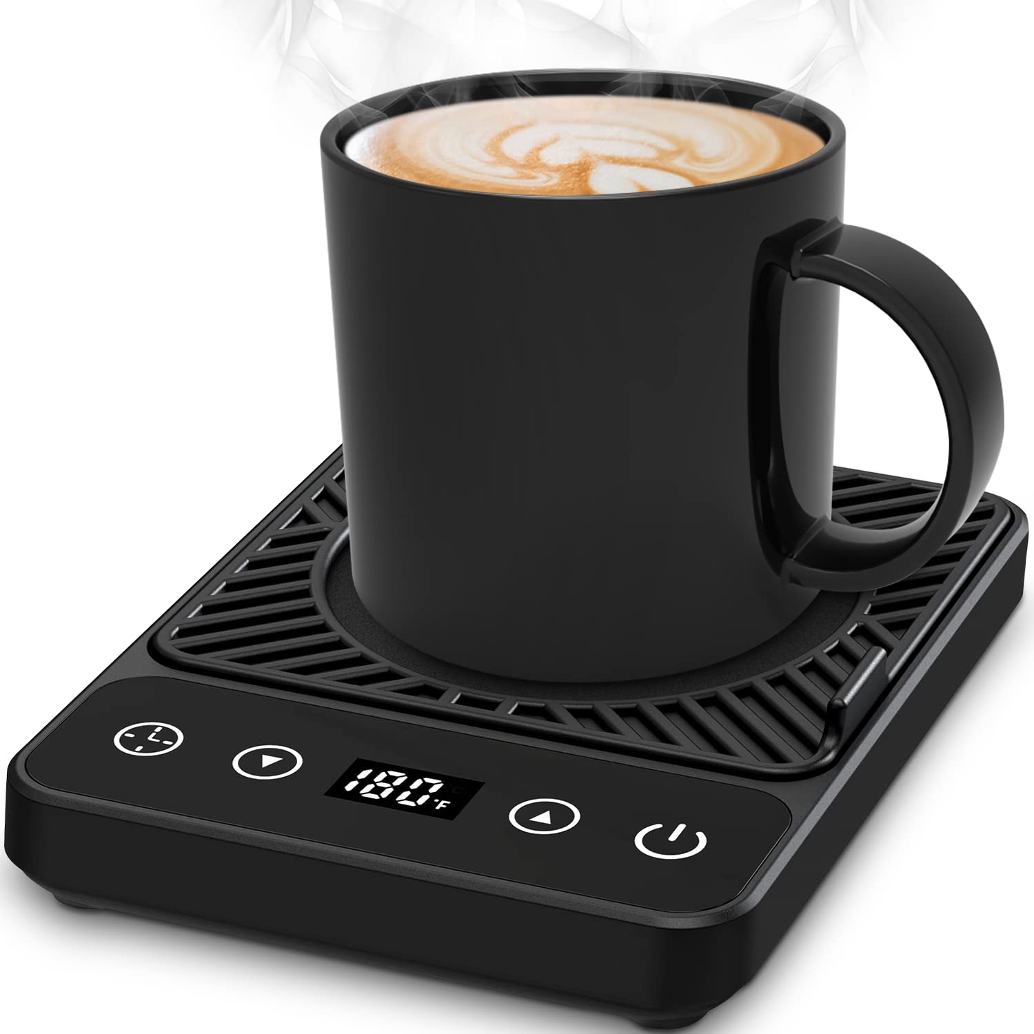 Coffee Warmer for Desk,Mug Warmer Coffee Warmer with Timer,Smart Coffee Cup Warmer with Automatic Shut Off to Keep Temperature Up to 130°F-180°F, for Coffee Lover Coffee Accessories