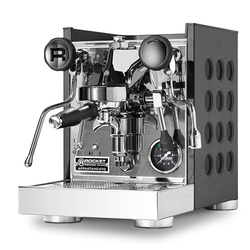 Rocket Espresso Appartamento TCA Espresso Machine (Black/Black)