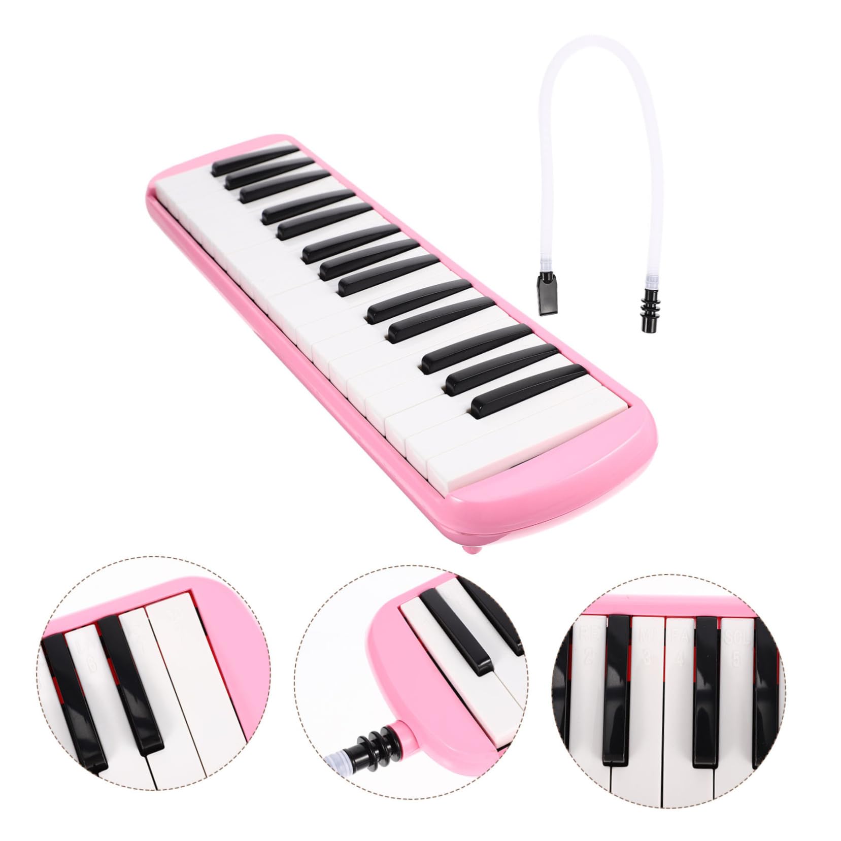 BESTonZON Melodica Tasti per Principianti Strumento Melodico per Ragazzo Ragazza e Adulti Bocchini Realizzata Materiali
