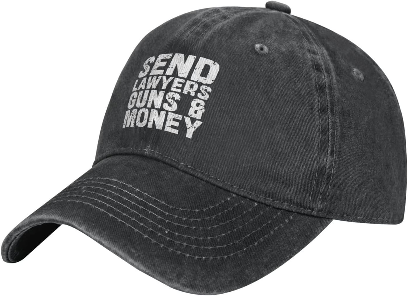 Send Lawyers Guns and Money Hat Men Women Baseball Cap Adjustable Trucker Hat Cowboy Hat