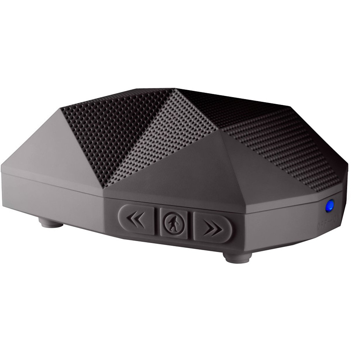 Outdoor Tech OT1800 Turtle Shell 2.0 - Rugged Water-Resistant Wireless Bluetooth Hi-Fi Speaker (Black)