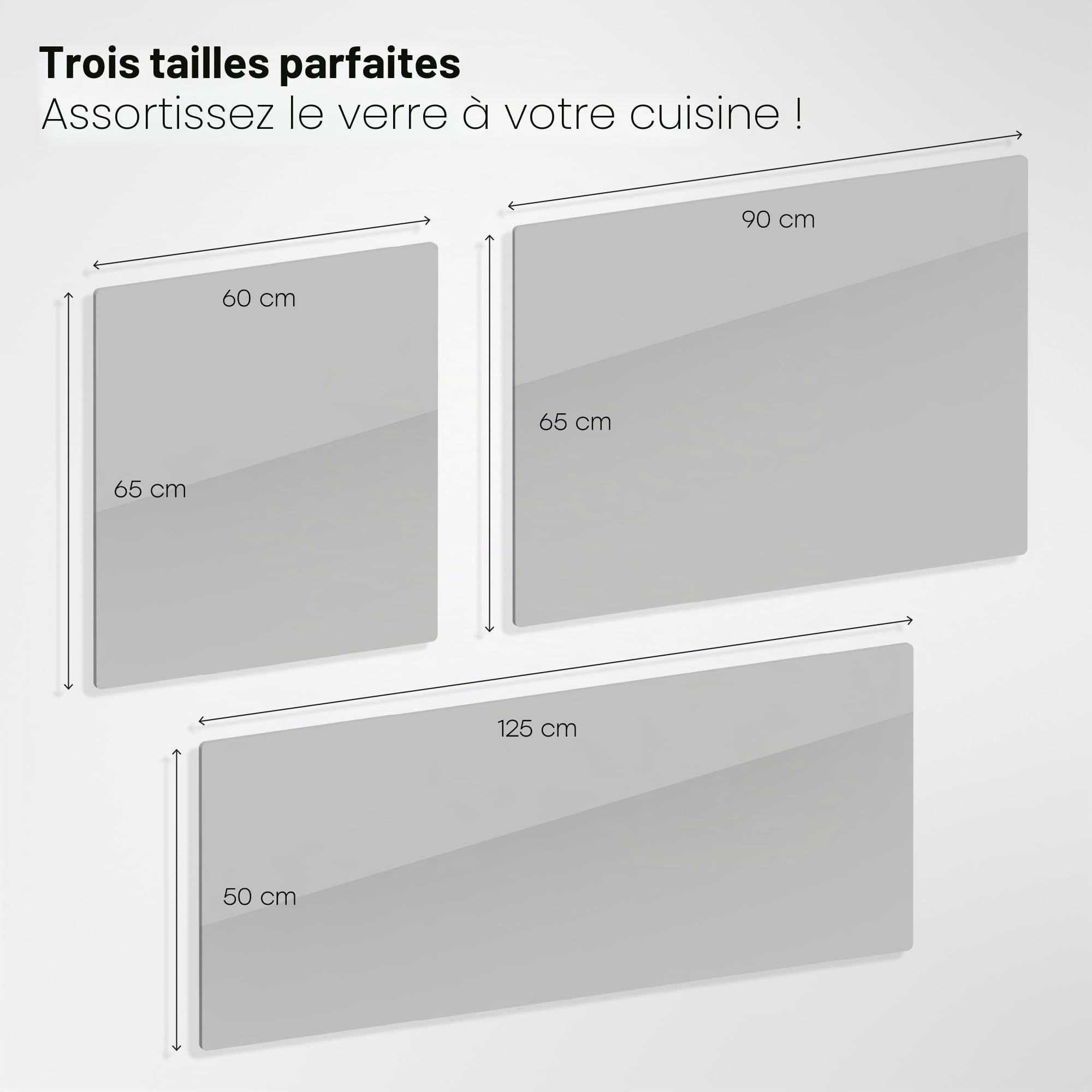 Crédence en verre trempé pour cuisine Verre trempé pour cuisinières Résistant à la chaleur 6 mm 90 x 65 cm Citrons