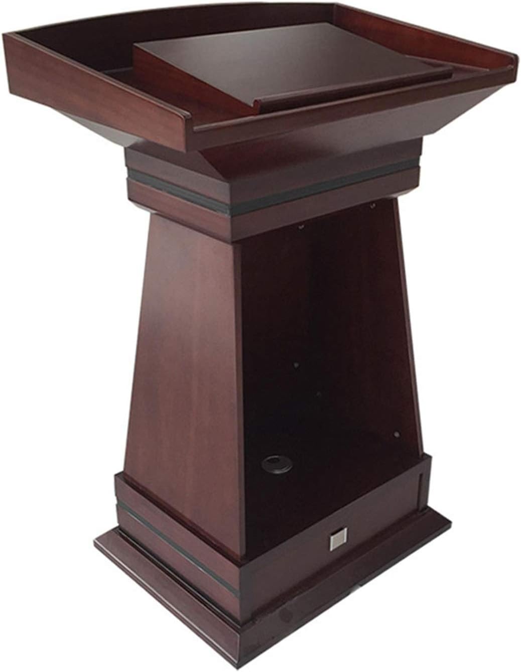 Buy Podium Presentation Lectern Stand, Standing Movable Lecture Podium