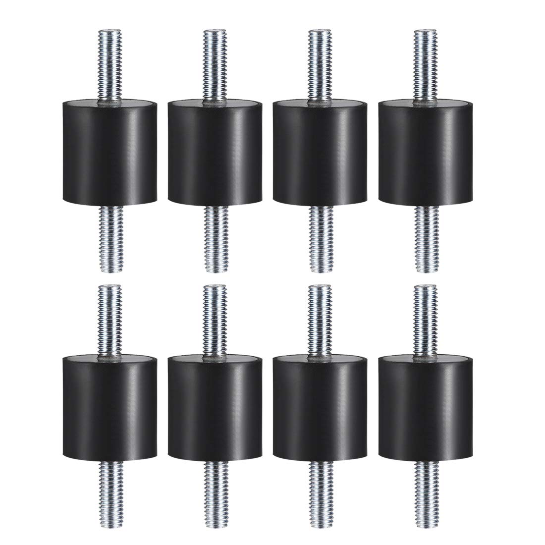 uxcell D15 x H10 Rubber Vibration Isolator Mounts Shock Absorber with M4 x 10mm Studs 8pcs — Amazon image 7