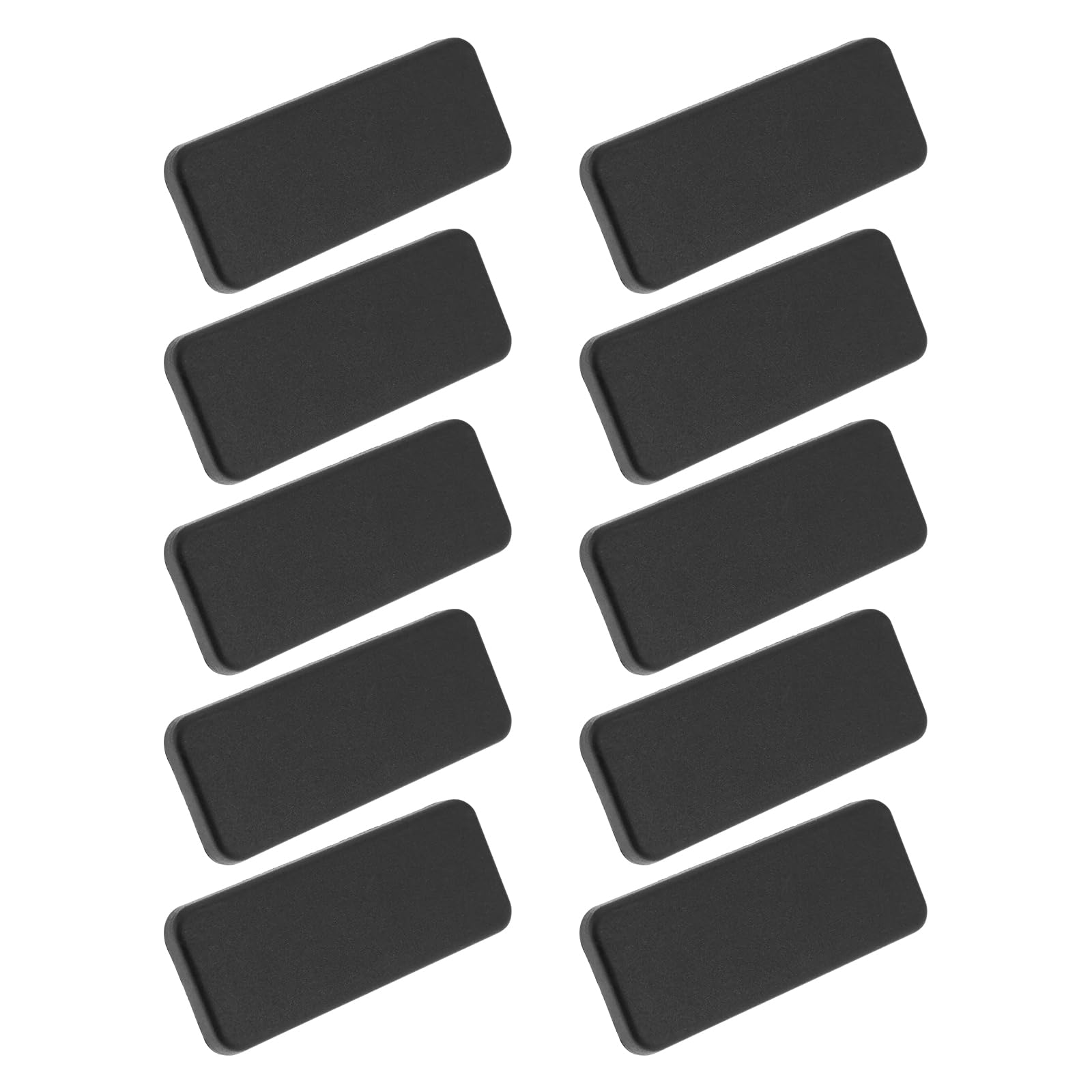SG Store 10PCS 1640 Blck Aluminum Profile End Caps Plastic Extrusion End Cap Industrial 16x40mm for I-Slot 8 Aluminum Profiles