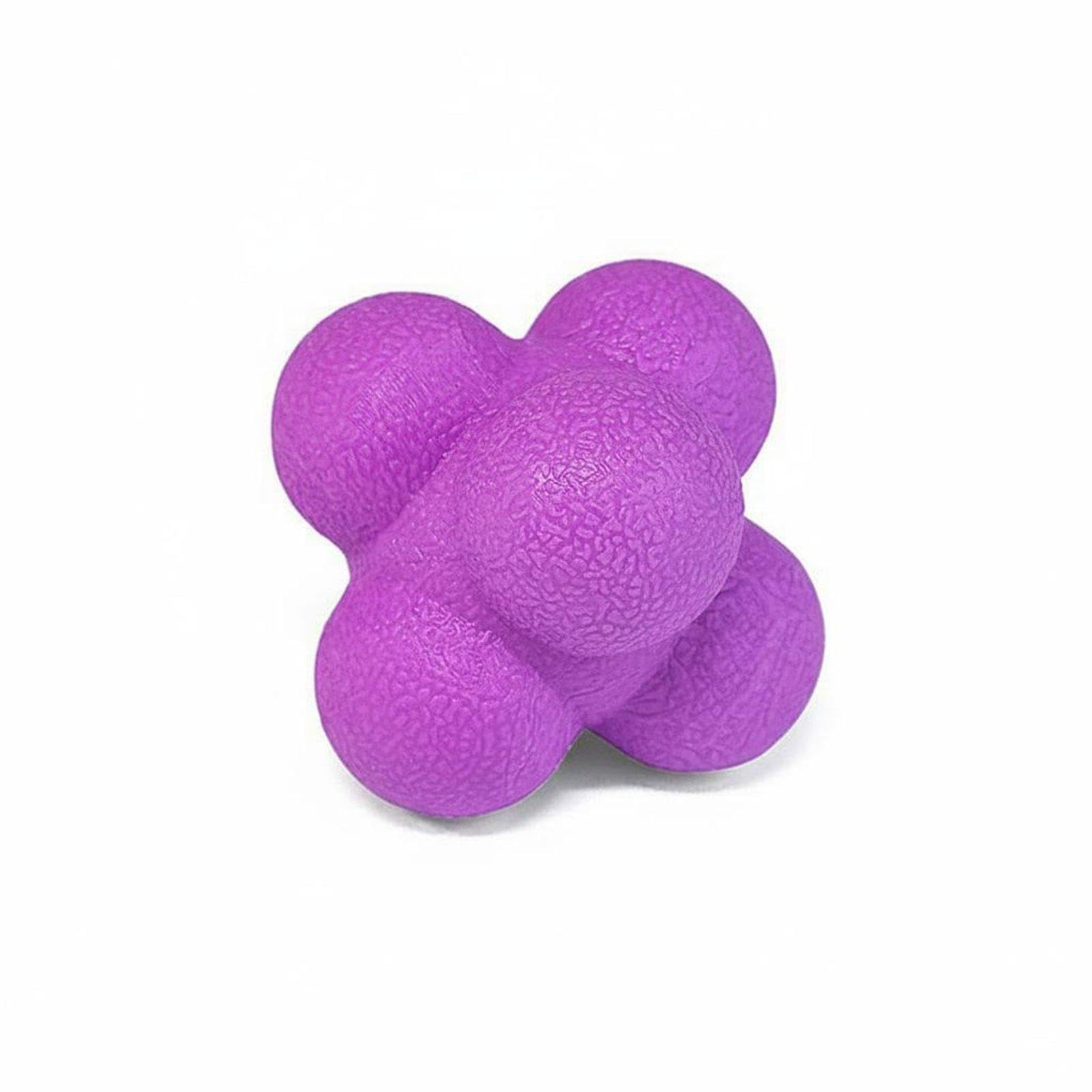 Hex Reaction Ball Unpredictable Spring Agility Ball Improves Reflexes Hand-Eye Coordination for Kids, Beginners Purple|Sporting Goods| Fitness Running & Yoga| Fitness Equipment & Gear| Ex-image-16