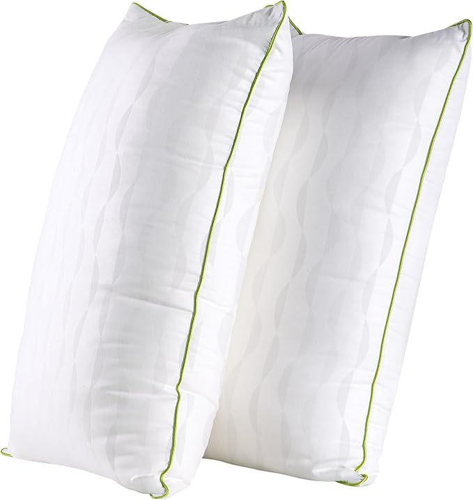 Bed Pillows King Size Set of 2,for Sleeping, Adjustable King Pillows 2 Pack with Zipper, Cooling Hotel Quality with Premium Soft Down Alternative Fill