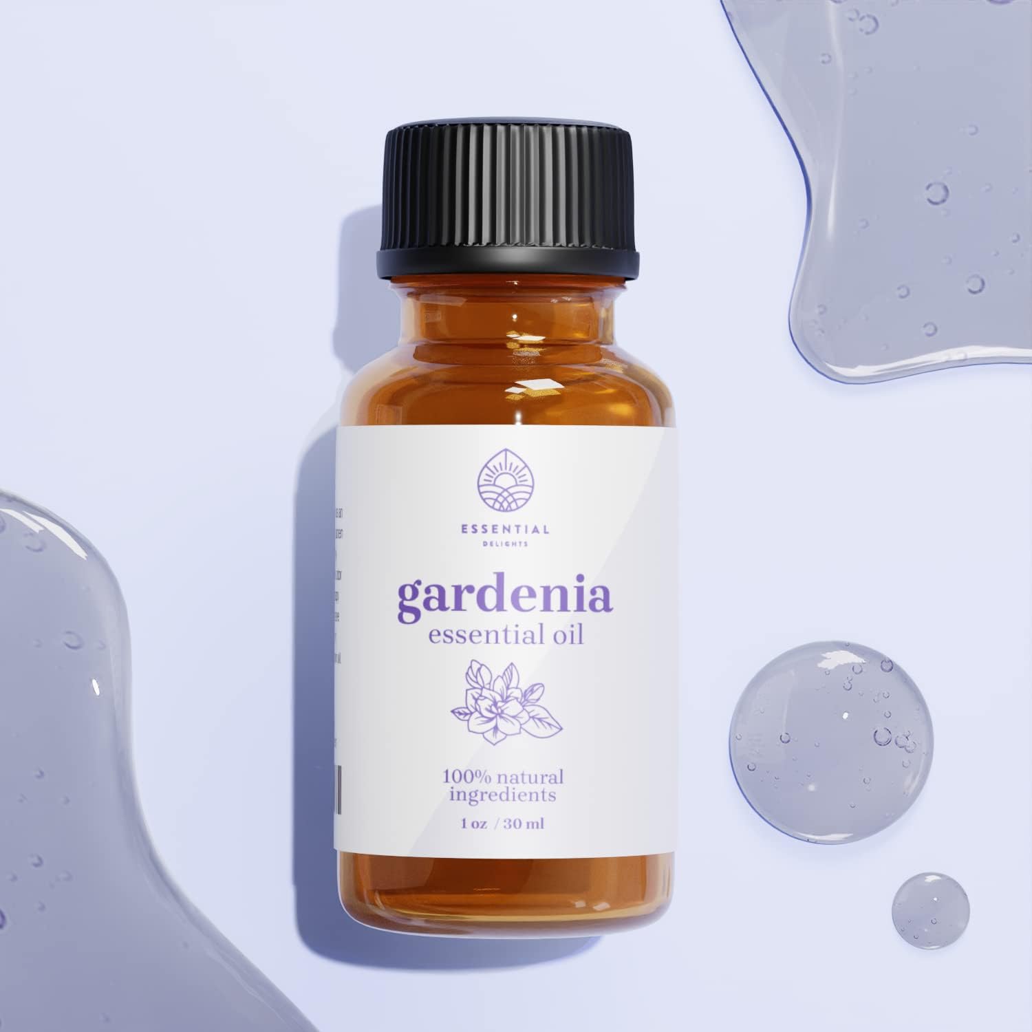 Gardenia Essential Oil - Premium Grade Essential Oil | Delicate Sweet Scent | for Aromatherapy, Soaps, Lotions, & Candles | Vegan & Cruelty Free (1 Fl.Oz)