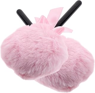 2 esponjas de maquillaje con forma de pirulet...