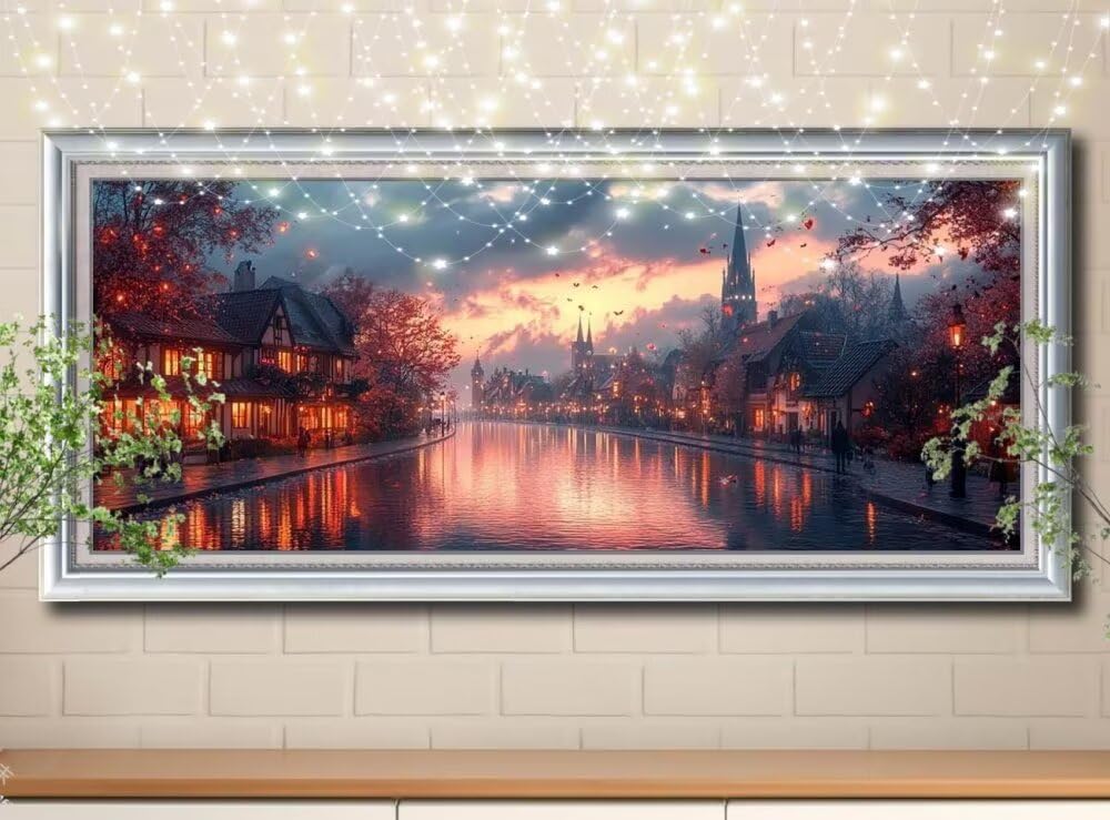 5D diamentowe malowanie pełne zestawy krajobraz, sedan, DIY diamentowe malowanie dla dorosłych, haft krzyżykowy malarstwo diamentowe, kryształowe diamenty sztuka dla dzieci do dekoracji domu 80 x 200