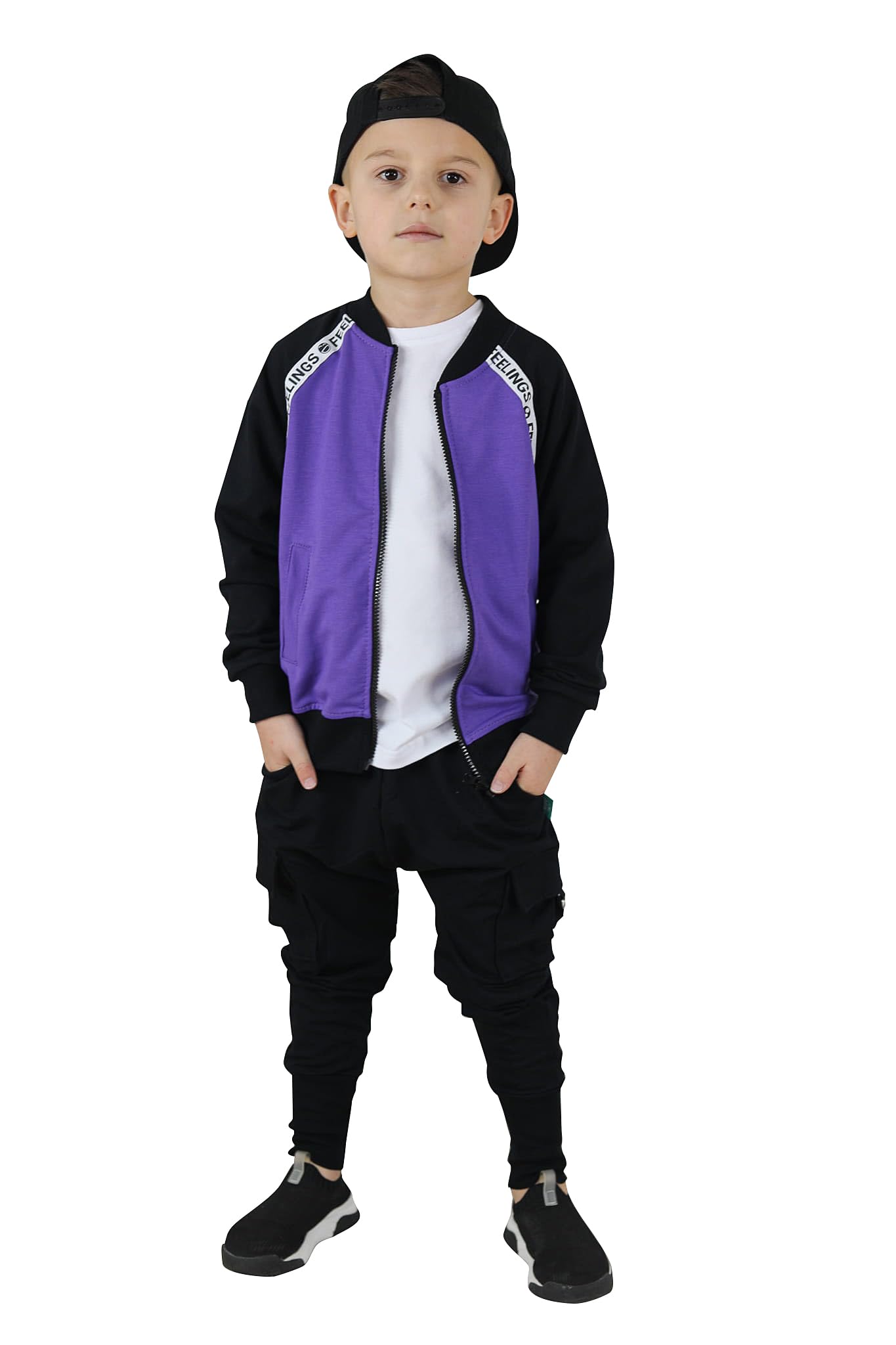 Pantalon pour garçon taille haute résistant pour l'école - 4