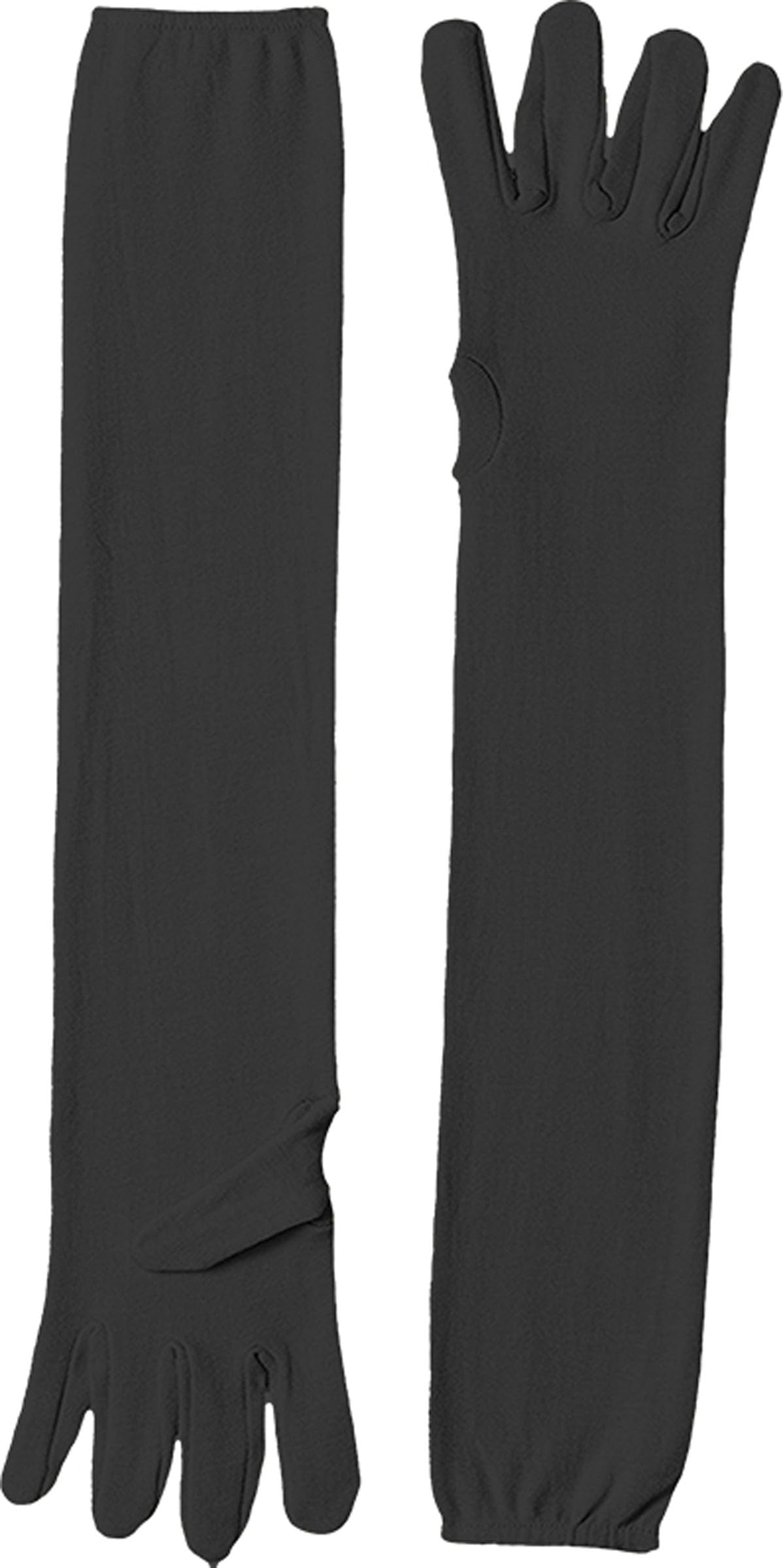 QSN STUFF Gloves, Cotton Long Gloves for Women Men, Full Length Cotton Gloves for Outdoor Activities, Like Bike, Scooty - Free Size, Black, 1 Pair-image-17