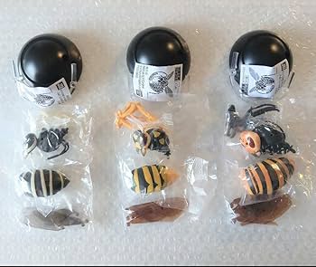 オオスズメバチ キイロスズメバチ クロスズメバチいきもの大図鑑すずめばち 4種セット いきもの大図鑑 すずめばち01・02 オオスズメバチ