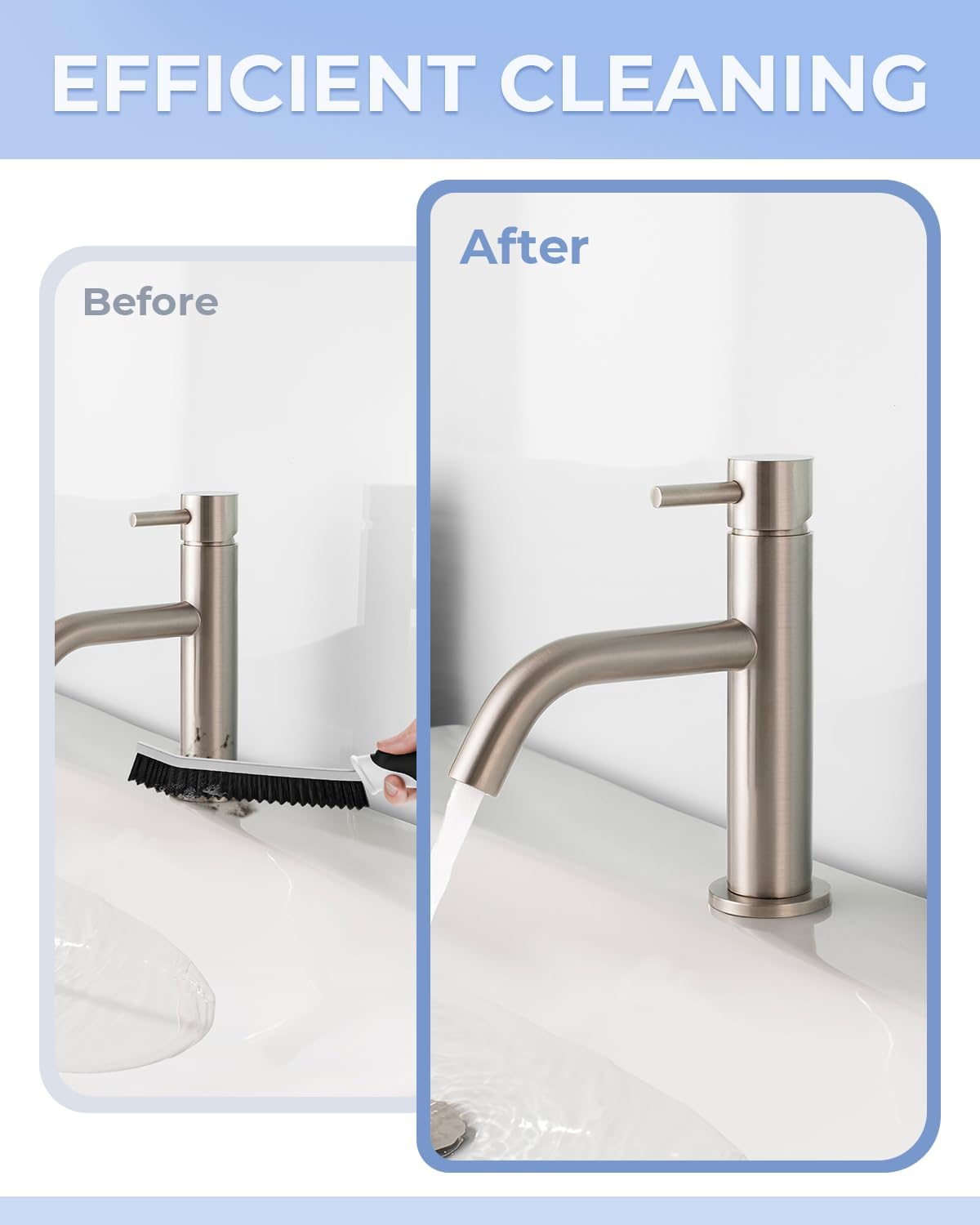 Crevice Cleaning Brushes, Serrated Scrub Brush Tool for Hard to Reach Tight Space, Cleaner Brushes, Cleaning Supplies, Home Essentials for Shower, Bathroom, Kitchen, Window, Toilet, Sink