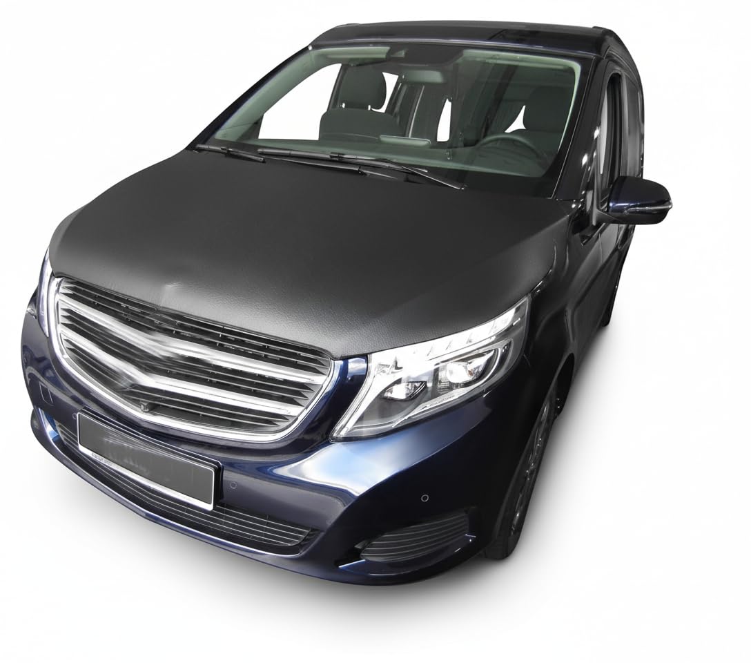 AB3-00372 AUTO-BRA Vollbra Motorhaubenschutz für die ganze Motorhaube kompatibel mit Mercedes-Benz MB V-Klasse Vito Viano W447 ab 2014 Haubenbra Steinschlagschutz Tuning Bonnet Bra