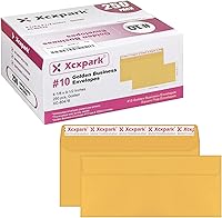 Vista 11 de 120 PCS #10 Sobres de Kraft Blancos Autosellantes de 4-1/8 x 9-1/2 pulgadas de Seguridad, Sobres Invisibles sin Ventana Súper Fuertes de Sellado