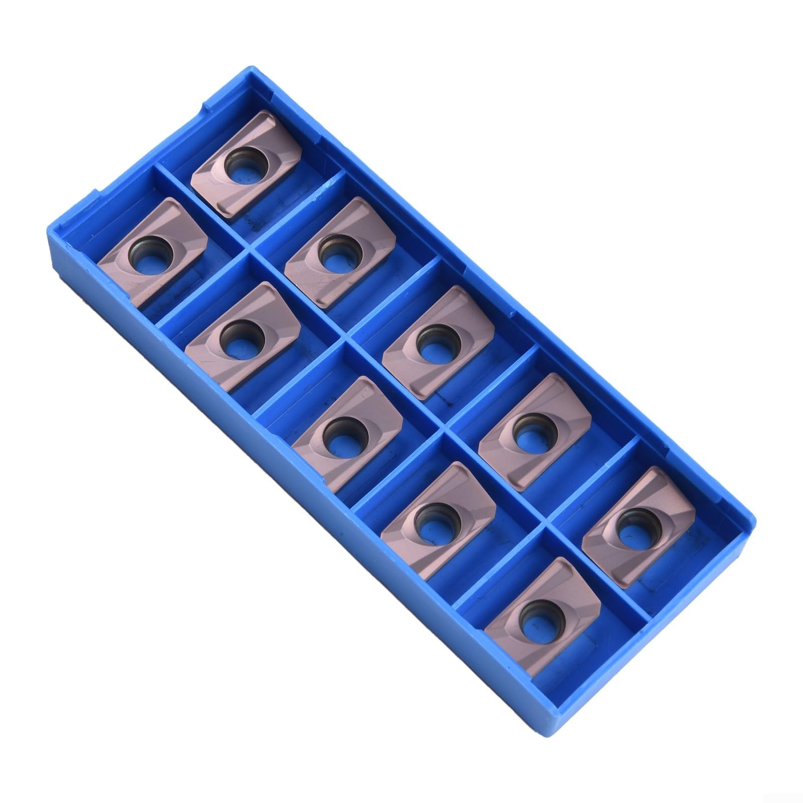 Lot de 10 inserts APMT1604 VP15TF, conçus pour une forte vitesse de traitement de pointe (APMT1604PDER-M2)