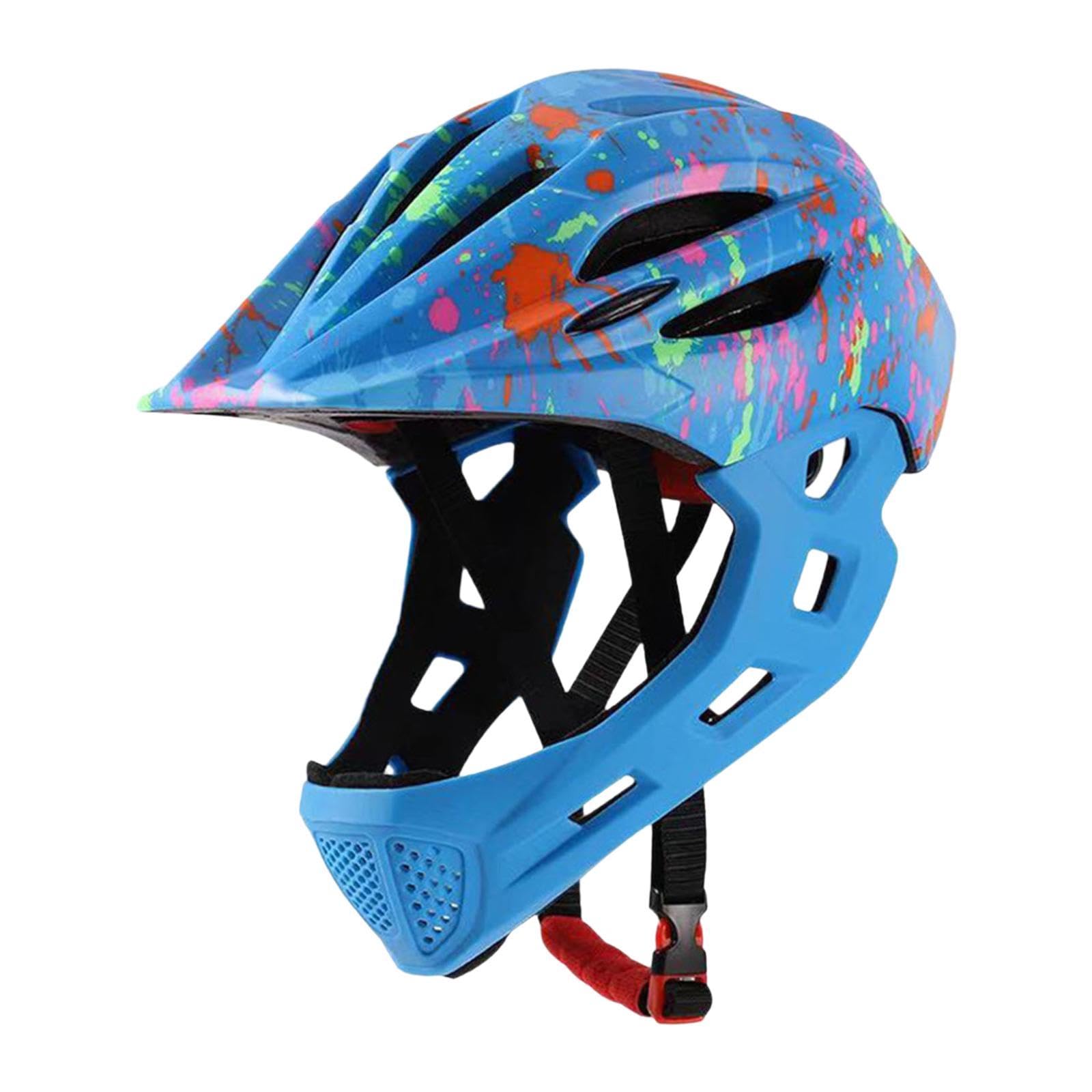 Dziecięcy kask rowerowy dziecięcy kask rowerowy do jazdy na deskorolce wspinaczka skałkowa jazda na rowerze niebieski