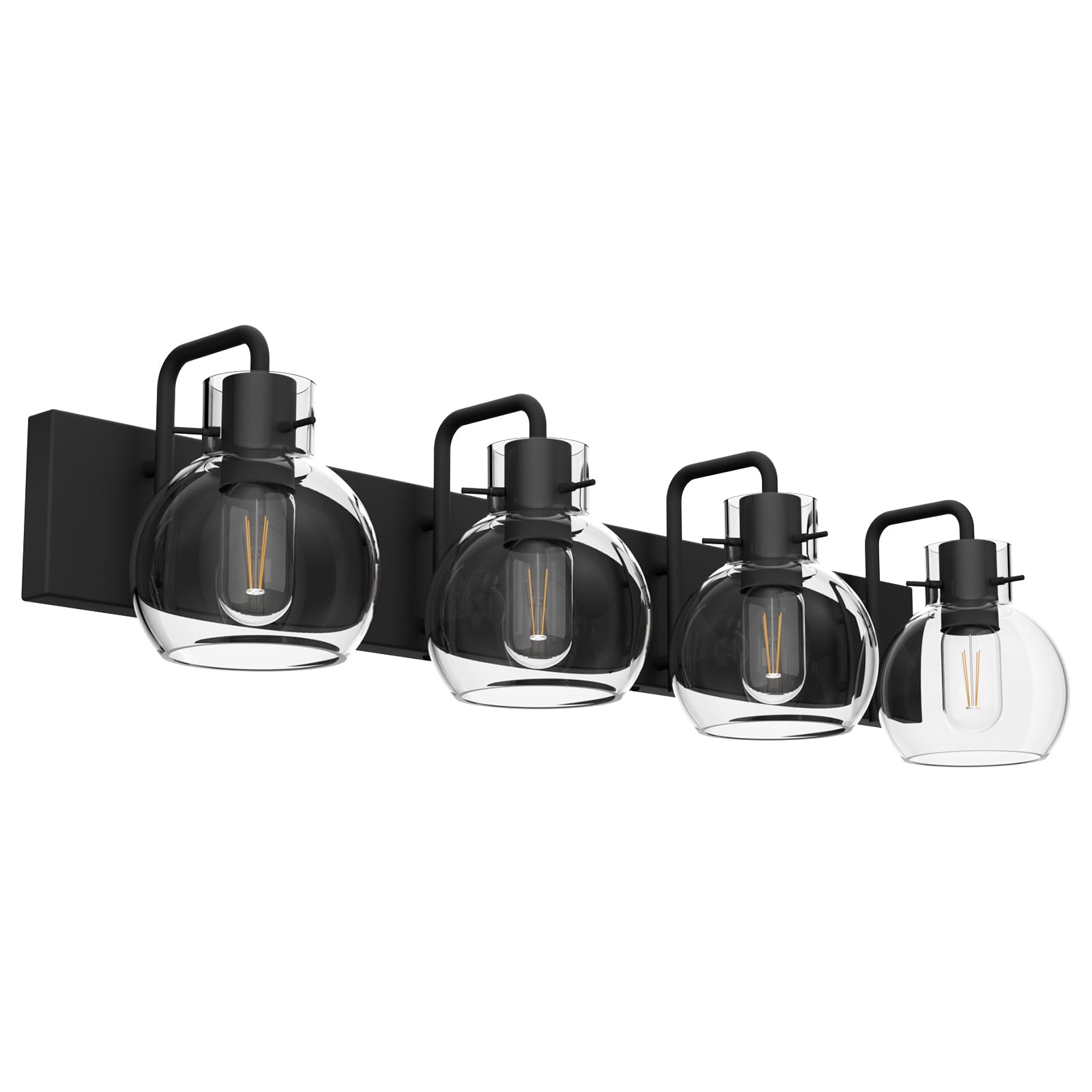 Snapklik.com : Tipace Black Industrial Bathroom Vanity Light Fixtures ...