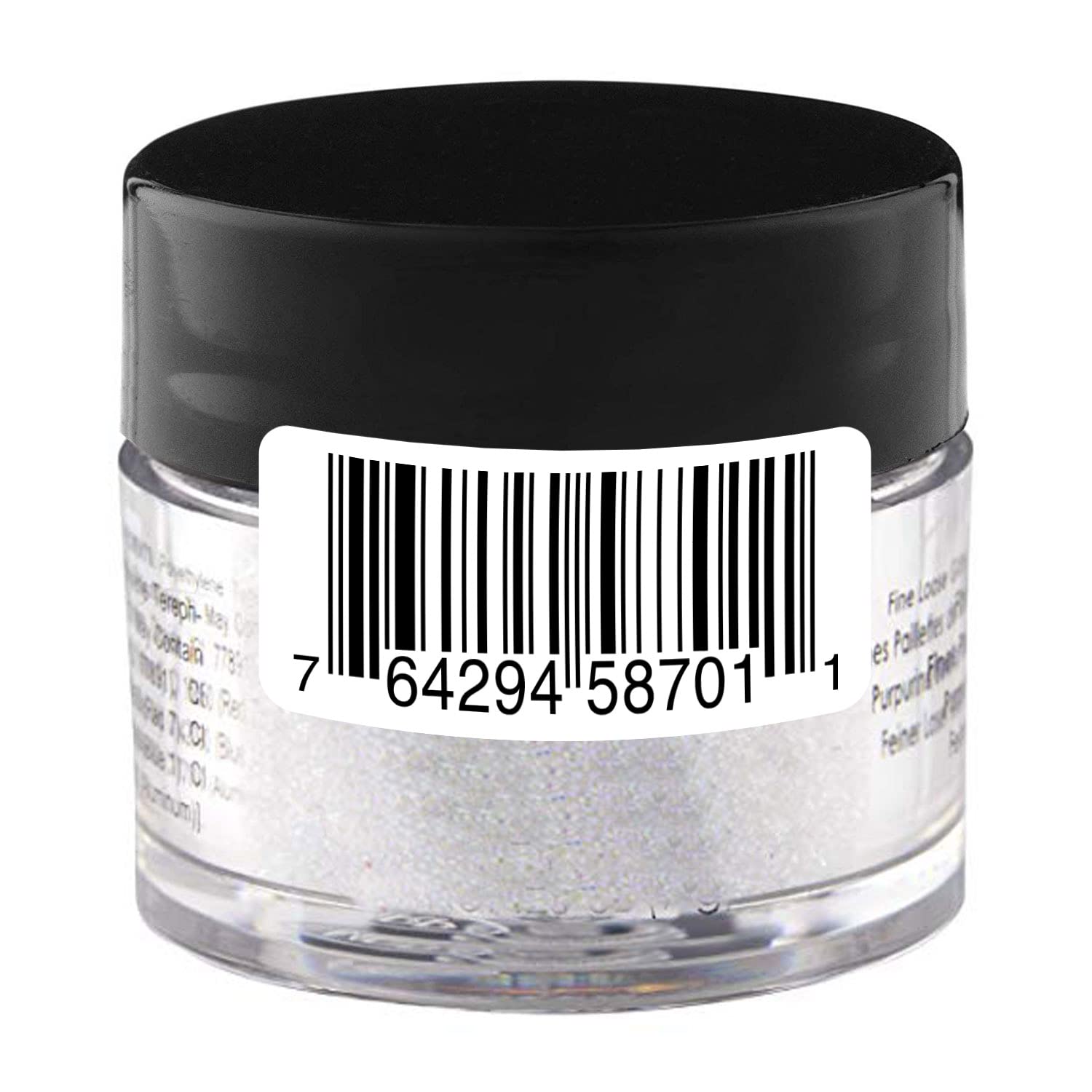 Mehron Makeup Paradise AQ Glitter (.25 oz) (White)
