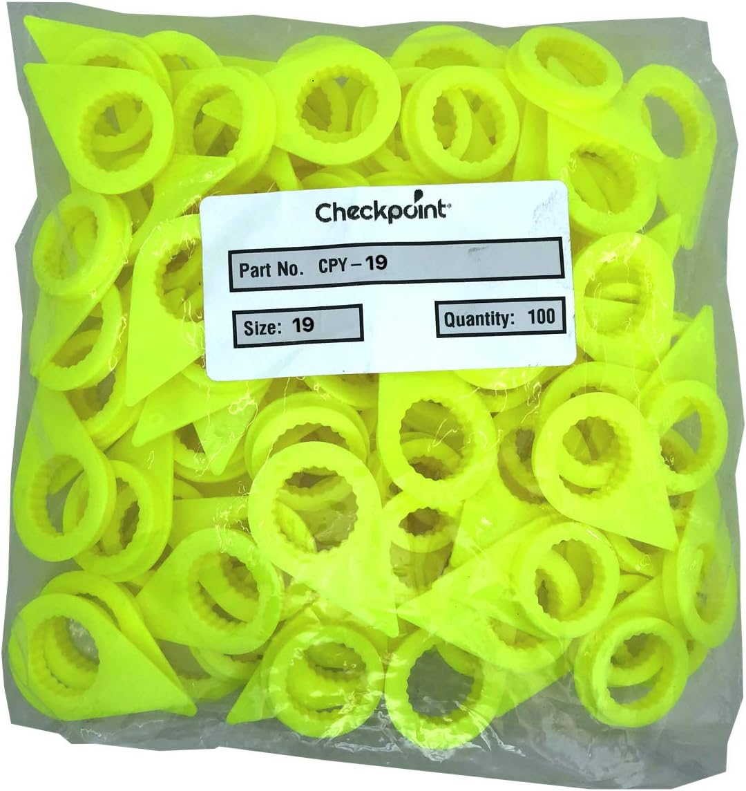 Haltec Checkpoint 100 Yellow 19mm Loose Lug Nut Indicator