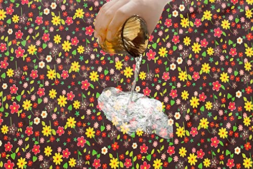 Image of The Furnishing Tree PVC Waterproof Microwave Oven Cover Compatible for Whirlpool 25 L Convection Magicook Elite miniFloral Pattern Multicolor