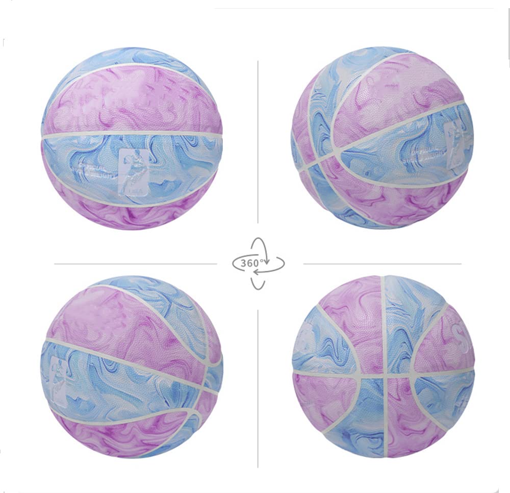 Sporting Goods - Pelota de baloncesto para adultos con bomba, pelota profesional para exteriores e interiores, tamaño oficial 7, diseñado para juegos de baloncesto de interior y exterior