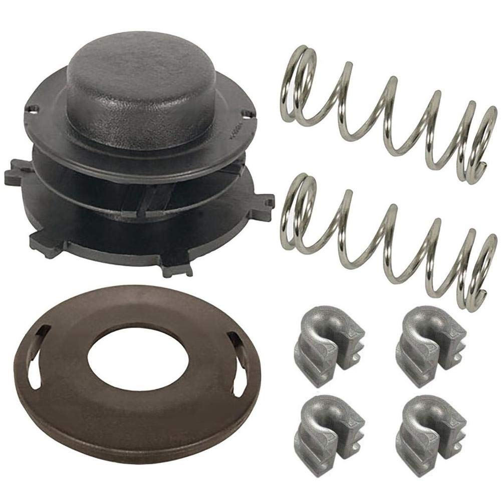 Stevens Lake Parts 4002 713 3017 Head Spool Cap Spring and Eyelet Sleeve Kit 4002 713 9708 Fits Stihl FR85 FR450 FS55 FS44