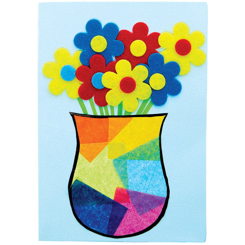 Regenboog Kleuren multifunctionele Deco verfpotjes - Baker Ross