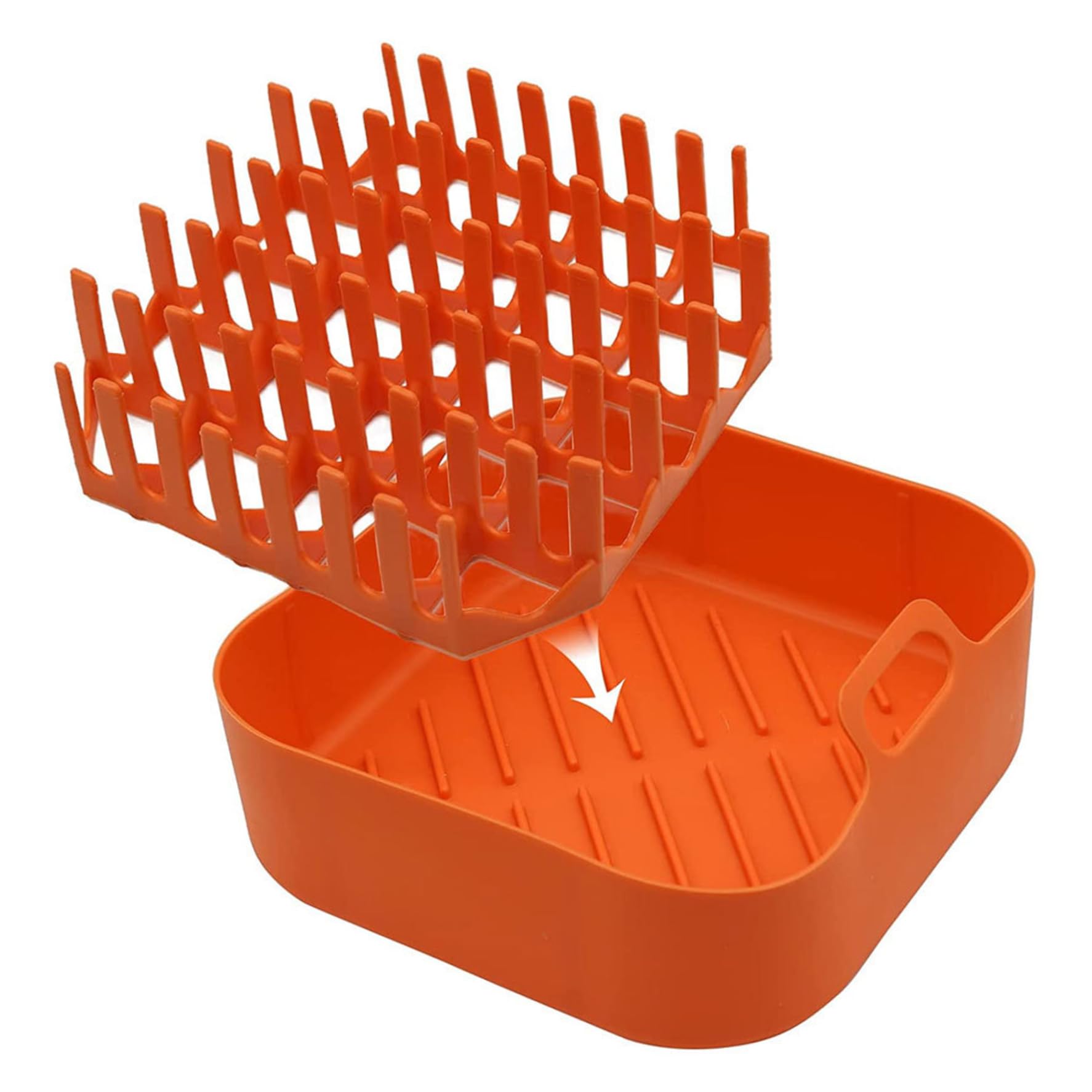 Support à bacon pour four et plateau silicone pour micro-ondes