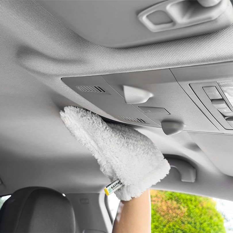 Car Cleaning Set – Juego de limpieza de coches – Kit de microfibra ecológica para limpieza de vehículos sin productos químicos