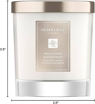 Amazon.com: Jo Malone - White Moss & Snowdrop - Scented Candle